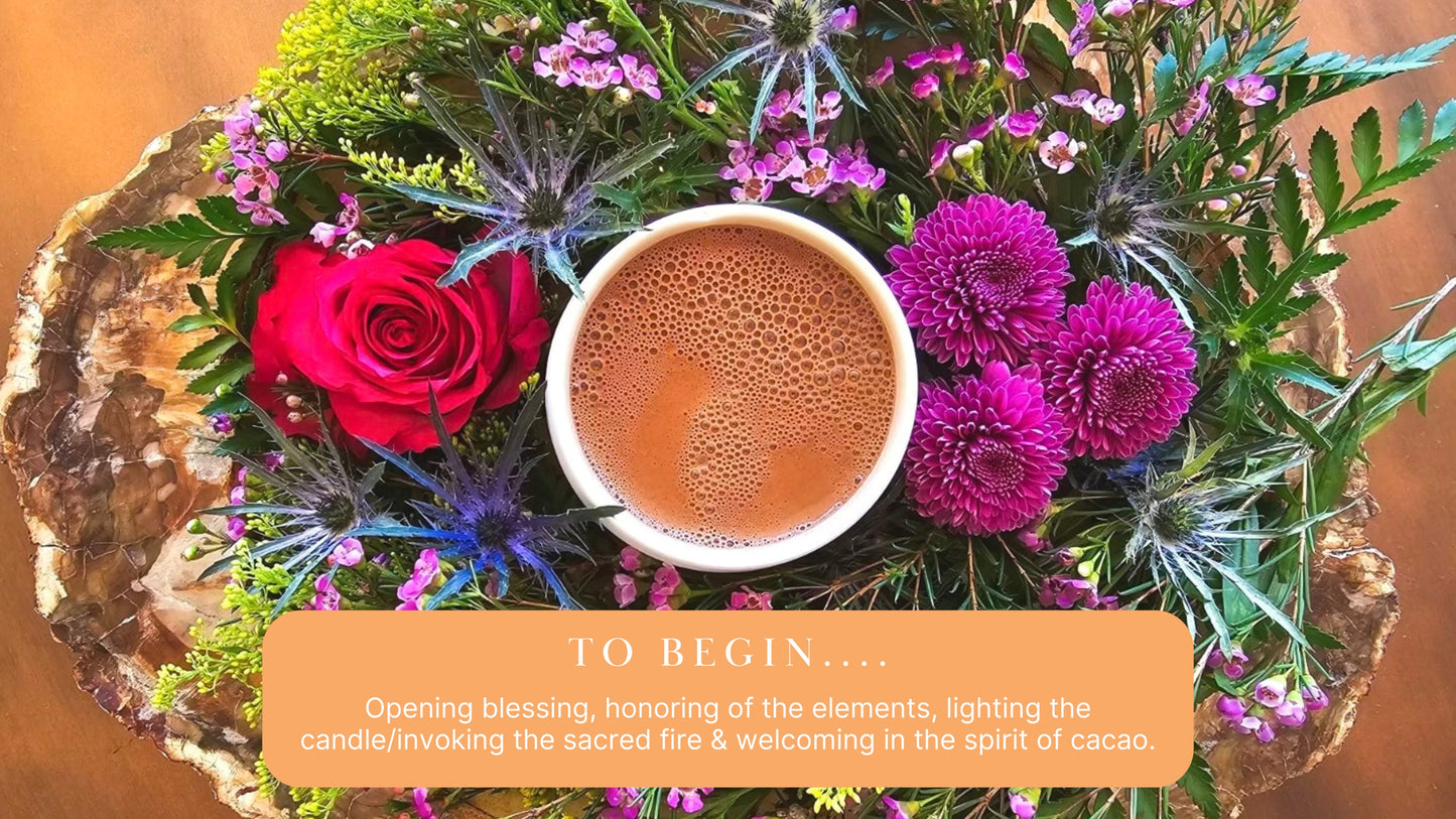Online Immersion with the Spirit of Cacao